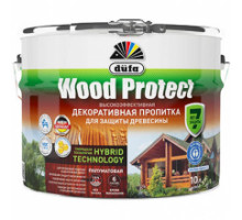 WOOD PROTECT бесцветная 9 л "Dufa" Пропитка (выводим) (под заказ)